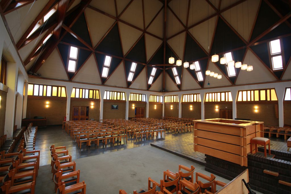 The main Sanctuary hall at the Pyramid at Anderston