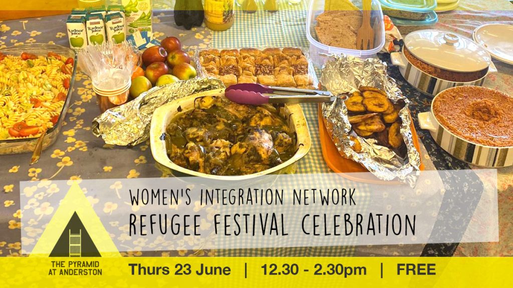 Please join us at The Pyramid for the Women's Integration Network feast of food and fun!